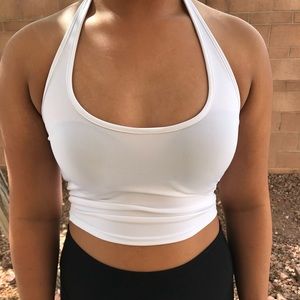 White Crop Top